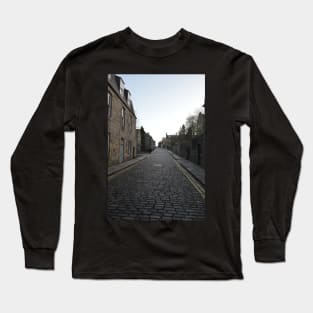 Cobblestone streets of Aberdeen Long Sleeve T-Shirt